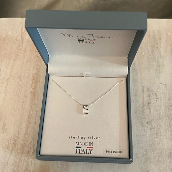 **SOLD On Mercari** Mia Fiore Initial "E" Necklace - Picture 1 of 3